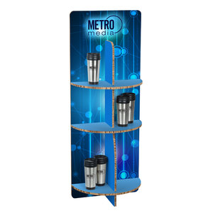 Additional Image 4 - a blue shelf with shelves