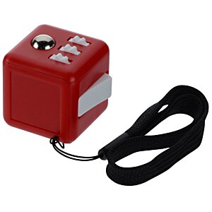 Additional Image 3 - a red cube with a black strap