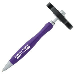 Additional Image 1 - a purple pen with a black handle