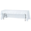View Image 3 of 6 of Serged Open-Back Satin Table Throw - 8'