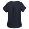 View Image 2 of 3 of Perfect Fit Crepe Button-Front Blouse - Ladies'