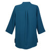 View Image 3 of 3 of Perfect Fit Crepe 3/4 Sleeve Zip Tunic - Ladies'