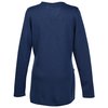 View Image 3 of 3 of Bromley Wool Blend Knit V-Neck Knit Top - Ladies' - 24 hr