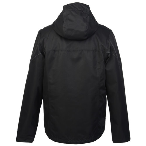 Additional Image 3 - a black jacket with a hood