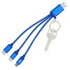 View Image 3 of 5 of Brights Charging Cable Keychain