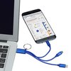 View Image 5 of 5 of Brights Charging Cable Keychain