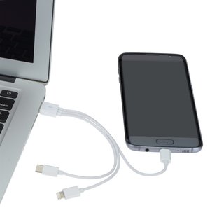 Additional Image 1 - a cell phone charging from a laptop
