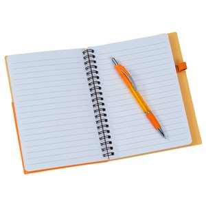 Additional Image 2 - a white notebook with a pen