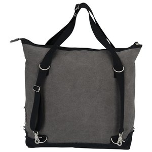 Additional Image 3 - a grey bag with black straps