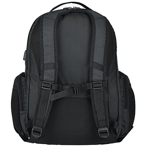 Additional Image 2 - a black backpack with straps