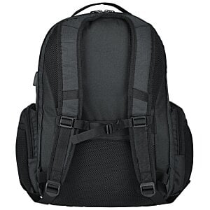 Additional Image 2 - a black backpack with straps