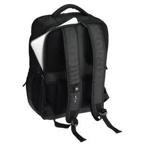 Additional Image 2 - a black backpack with straps