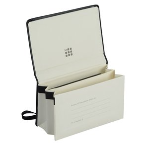 Additional Image 3 - a white box with a black strap