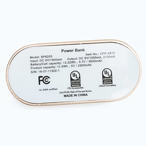 Additional Image 1 - a white oval object with black text