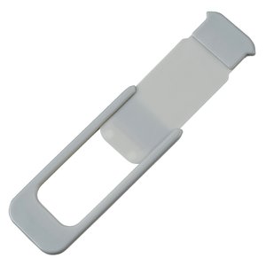 Additional Image 4 - a white plastic strap with a clear label
