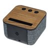 View Image 2 of 6 of Shae Fabric and Wood Bluetooth Speaker