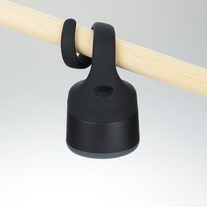 Additional Image 2 - a black bell from a pole