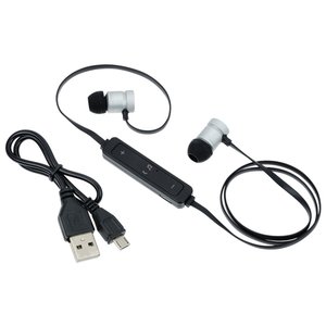 Additional Image 2 - a black earbuds and cables