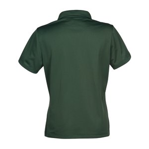 Additional Image 1 - a back view of a green shirt