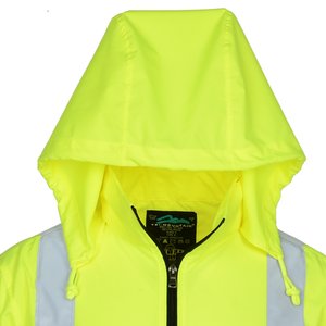 Additional Image 2 - a yellow jacket with a hood
