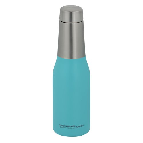 Additional Image 2 - a blue and silver thermos