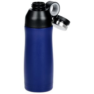 Additional Image 2 - a blue and black water bottle
