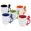 View Image 2 of 3 of Color Handle Spooner Mug - 12 oz. - Full Color