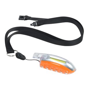 Additional Image 1 - a black and orange strap with a black strap