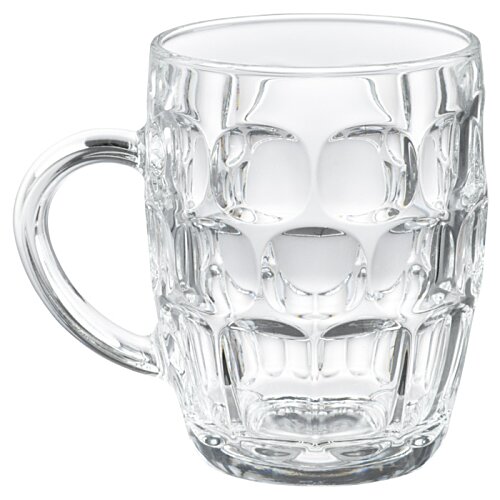 Additional Image 1 - a clear glass mug with handle