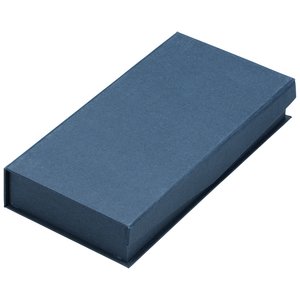 Additional Image 2 - a blue rectangular object on a white background