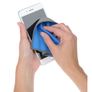 Additional Image 2 - a person cleaning a phone