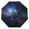 View Image 2 of 3 of Clear Night Sky Auto Open  Folding Umbrella - 46" Arc
