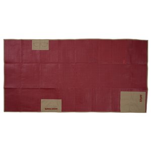 Additional Image 2 - a red rectangular object with brown squares