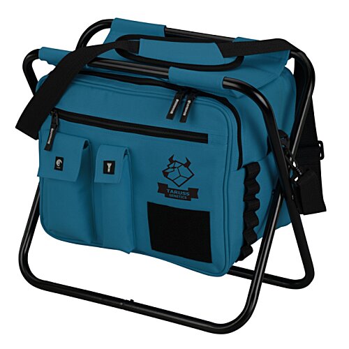 Additional Image 5 - a blue bag with black straps
