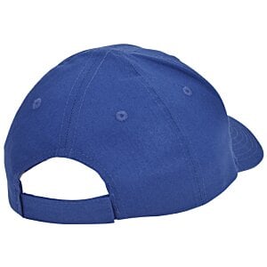 Additional Image 2 - a blue hat with a hole in the back