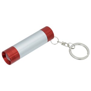 Additional Image 3 - a key chain with a red and white tube