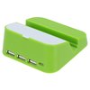 View Image 3 of 7 of Hopper 3 Port USB Hub with Phone Stand