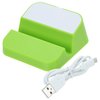 View Image 6 of 7 of Hopper 3 Port USB Hub with Phone Stand