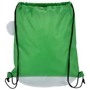 Additional Image 1 - a green backpack with straps