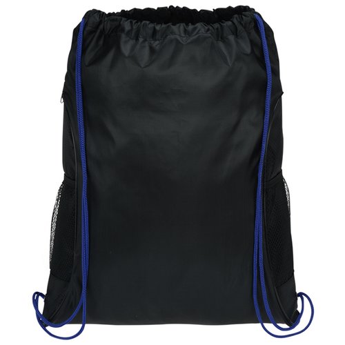 Additional Image 1 - a black bag with blue straps
