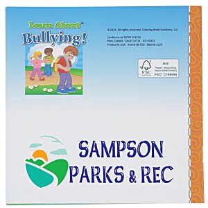 Additional Image 4 - a blue and orange cover with a picture of children