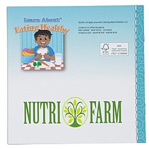 Additional Image 4 - a blue and white book with a picture of a boy