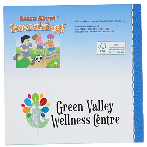 Additional Image 4 - a blue and white book with black text