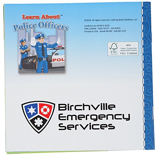 Additional Image 4 - a blue and white book with a picture of a person