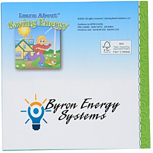 Additional Image 4 - a blue and green cover with a picture of a child