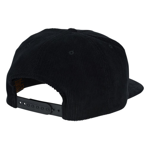 Additional Image 1 - a black hat on a white background