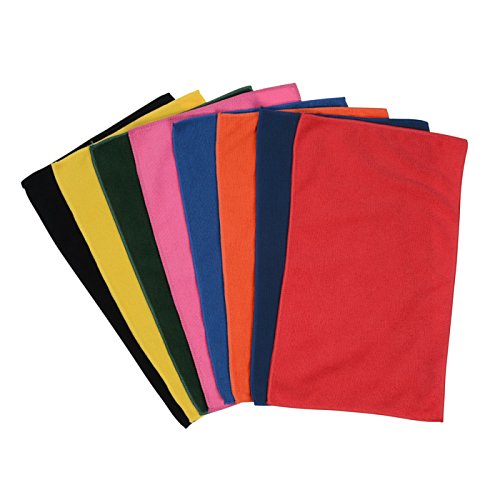 Additional Image 1 - a group of colorful folded napkins