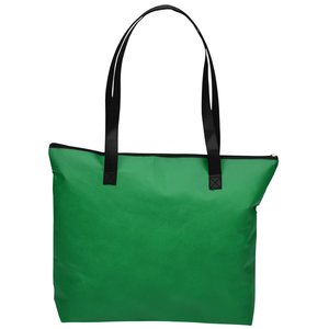 Additional Image 1 - a green bag with black handles