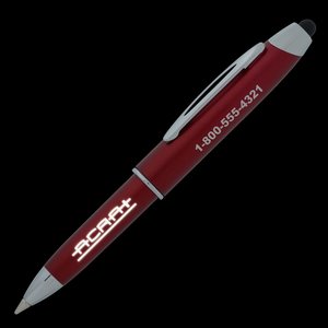 Additional Image 3 - a red pen with white writing on it