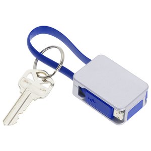 Additional Image 8 - a key chain with a blue strap